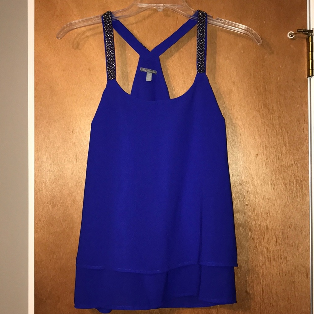 Charlotte Russe Tank Top with Beading